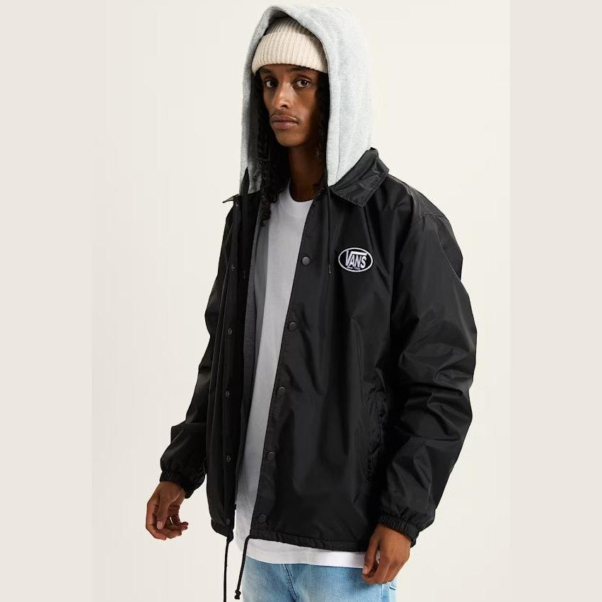 ヴァンズ ライリー コーチ ジャケット ブラック メンズ 公式 – Glad