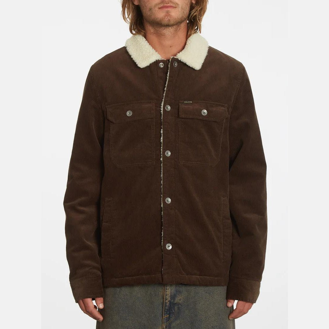 Giacca Volcom Keaton dark brown