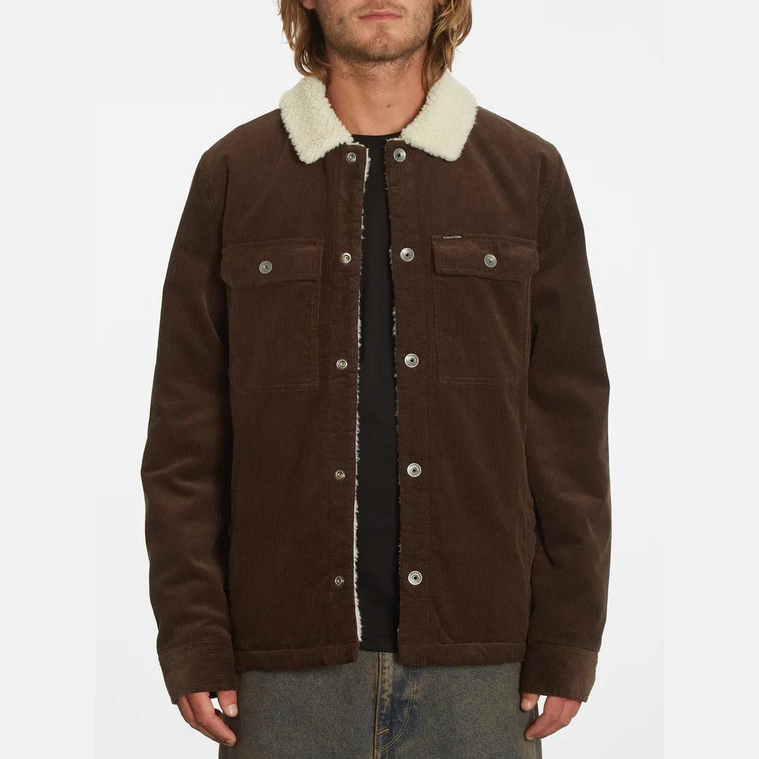 Giacca Volcom Keaton dark brown