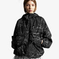 Giacca Wasted Paris Digicamo Camo Black