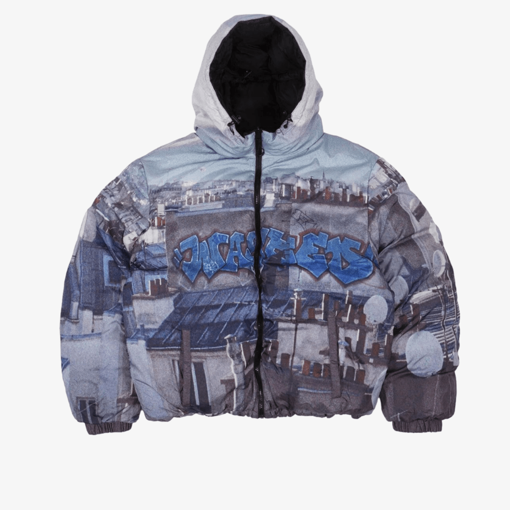 Giacca Wasted Paris Elevation Black