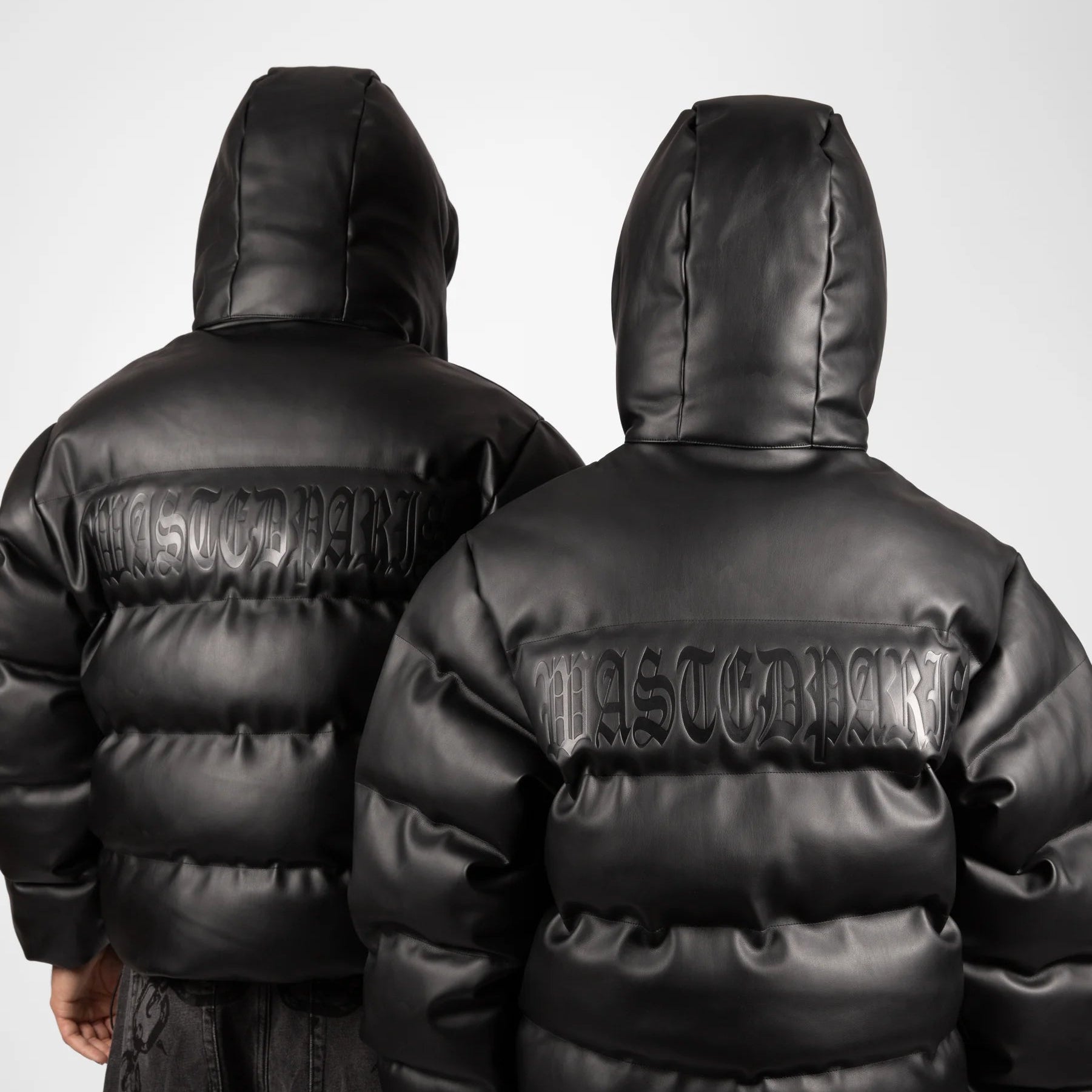 Giacca Wasted Paris Kingdom Curve Hood Black