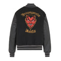 Giacca bomber Propaganda Varsity Mefisto black