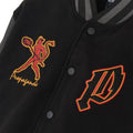 Giacca bomber Propaganda Varsity Mefisto black