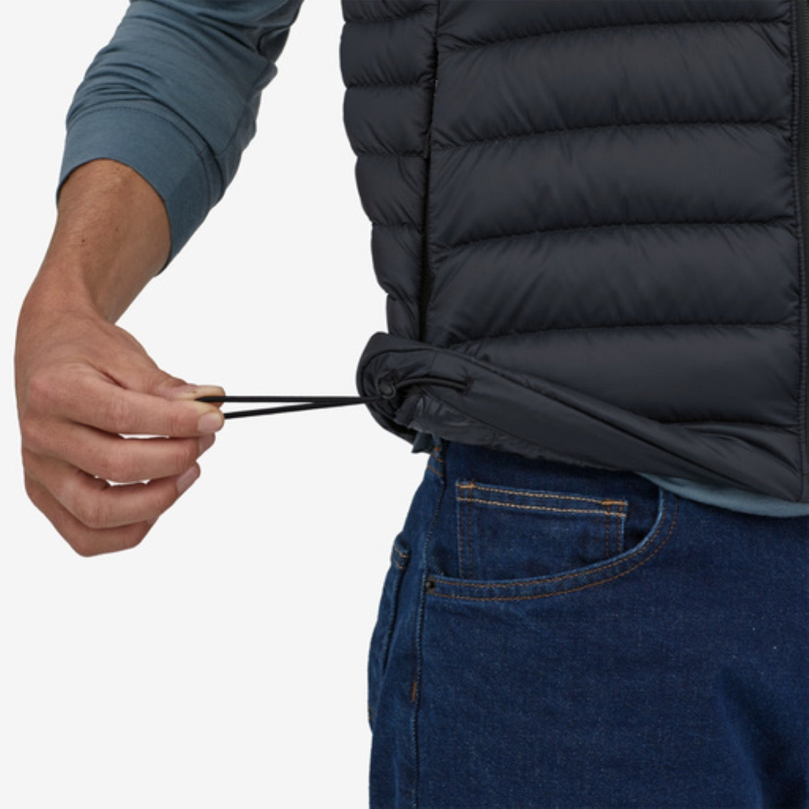 Giacca jacket Patagonia Down Sweater Vest black