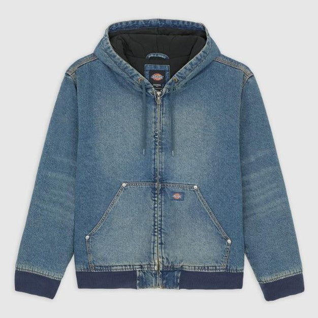 Giacche Dickies Hilham Hded Jkt Dk Indigo