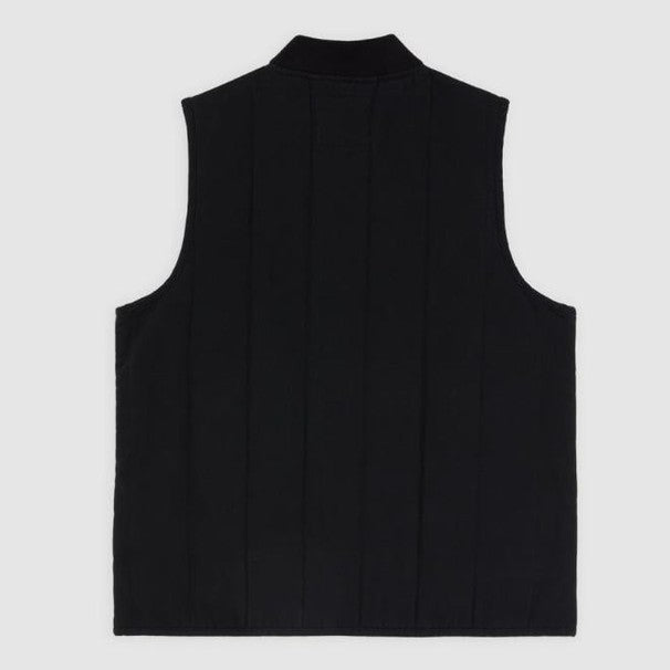 Giacche Dickies Quilted Cnvs Vest Blk