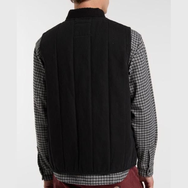 Giacche Dickies Quilted Cnvs Vest Blk
