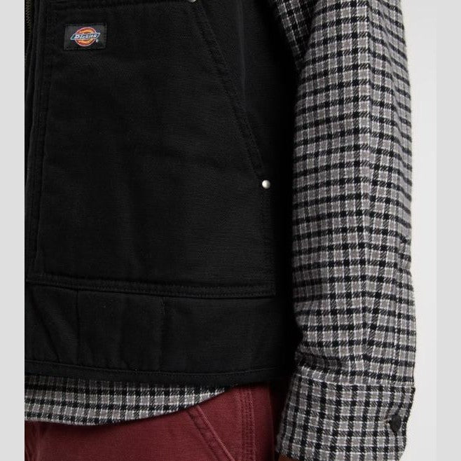 Giacche Dickies Quilted Cnvs Vest Blk