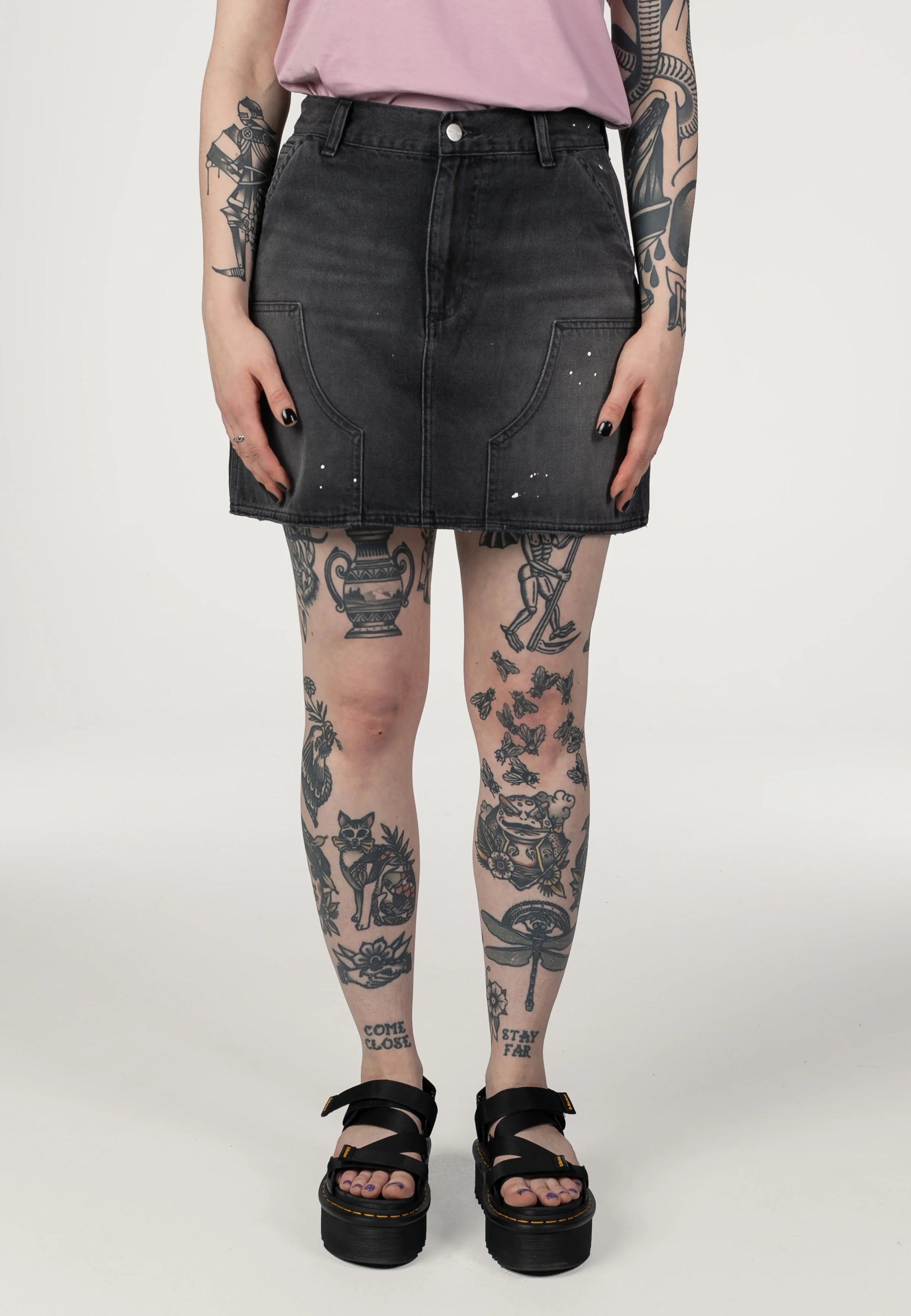Gonna Carhartt W Maeve Double Knee Black