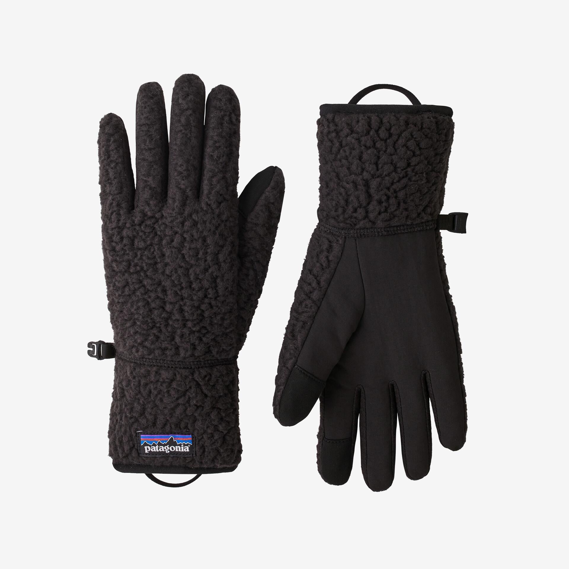 Guanti Patagonia Retro Pile Fleece black