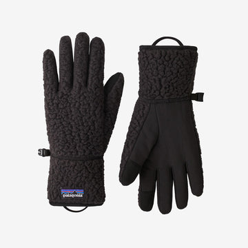 Guanti Patagonia Retro Pile Fleece black