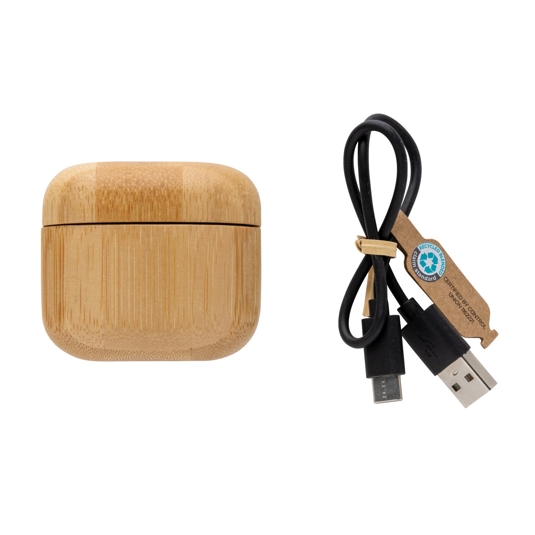 Headphone XD Connects Auricolari RCS Bambù Brown