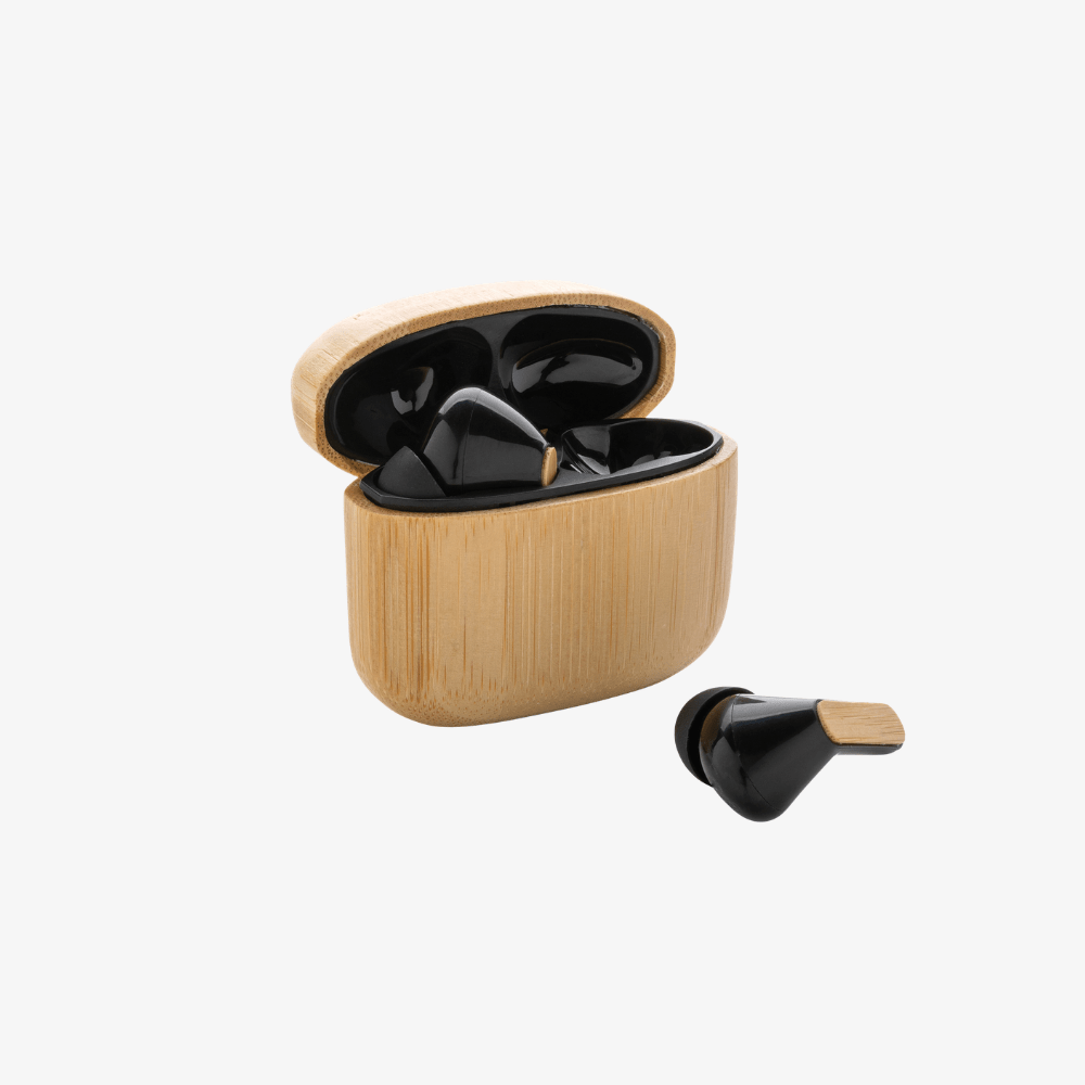 Headphone XD Connects Auricolari RCS Bambù Brown