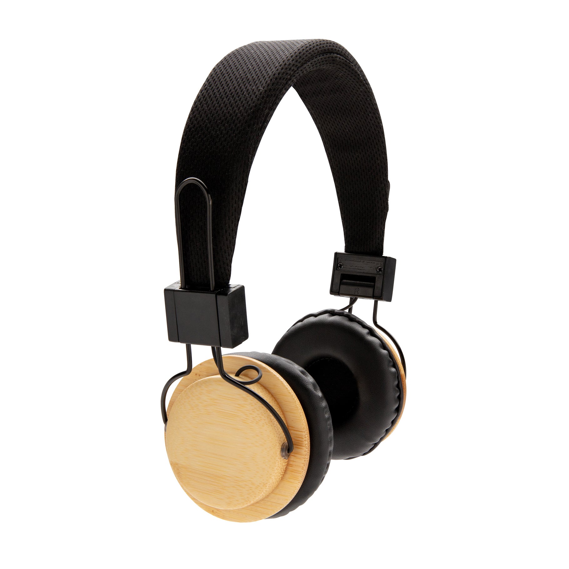 Headphone XD Connects Cuffie Wireless Bambù Brown