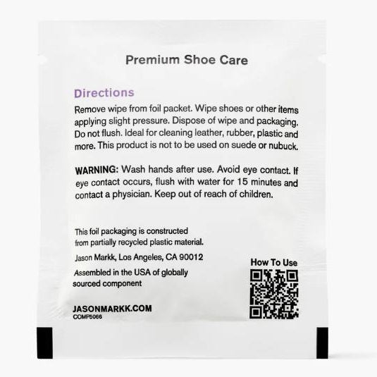 Jason Markk Quick Wipes White