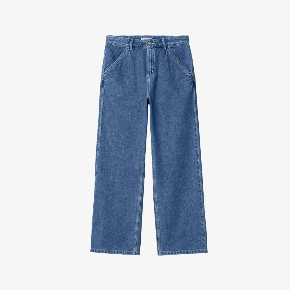 Jeans Carhartt W Simple Pant blue stone washed