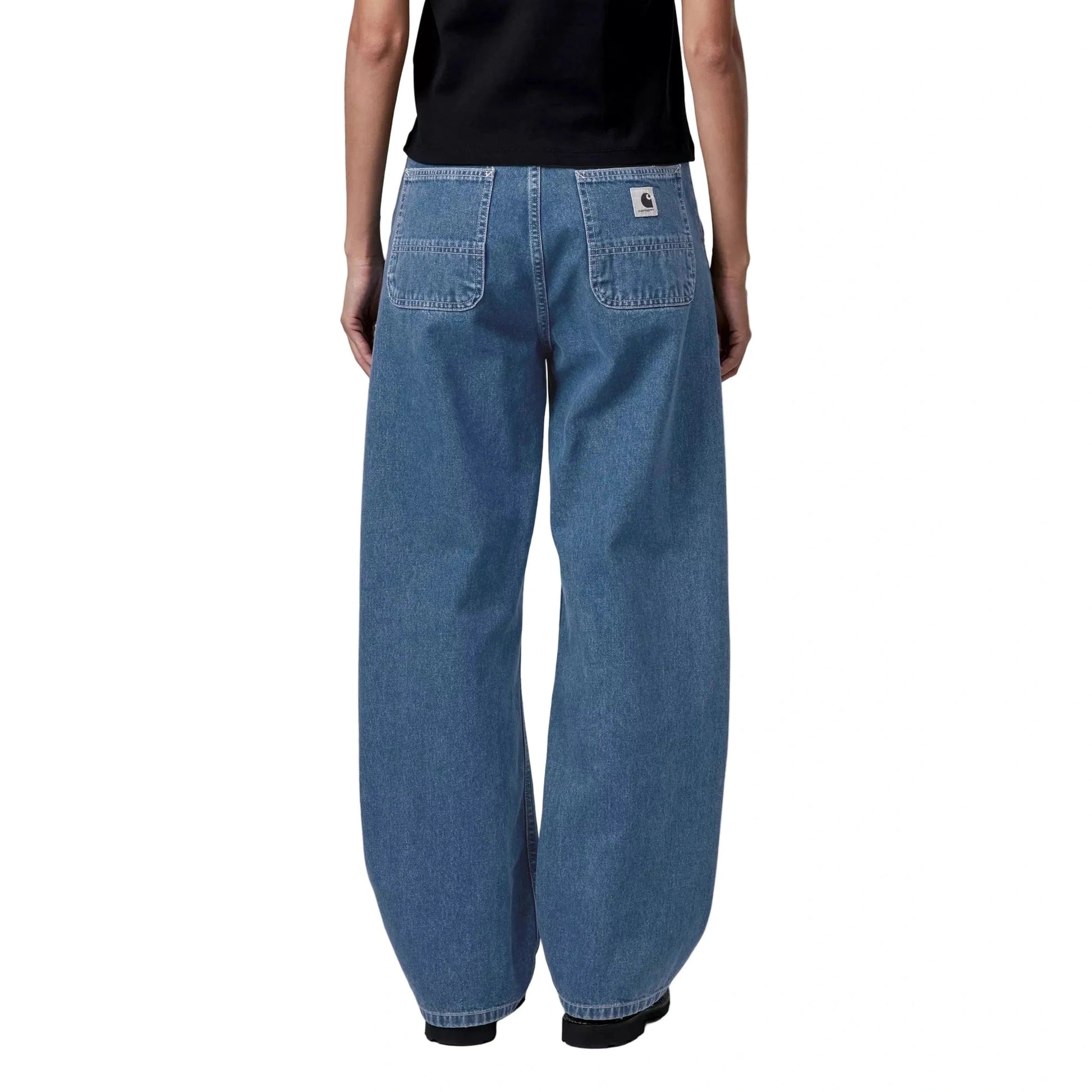 Jeans Carhartt W Simple Pant blue stone washed