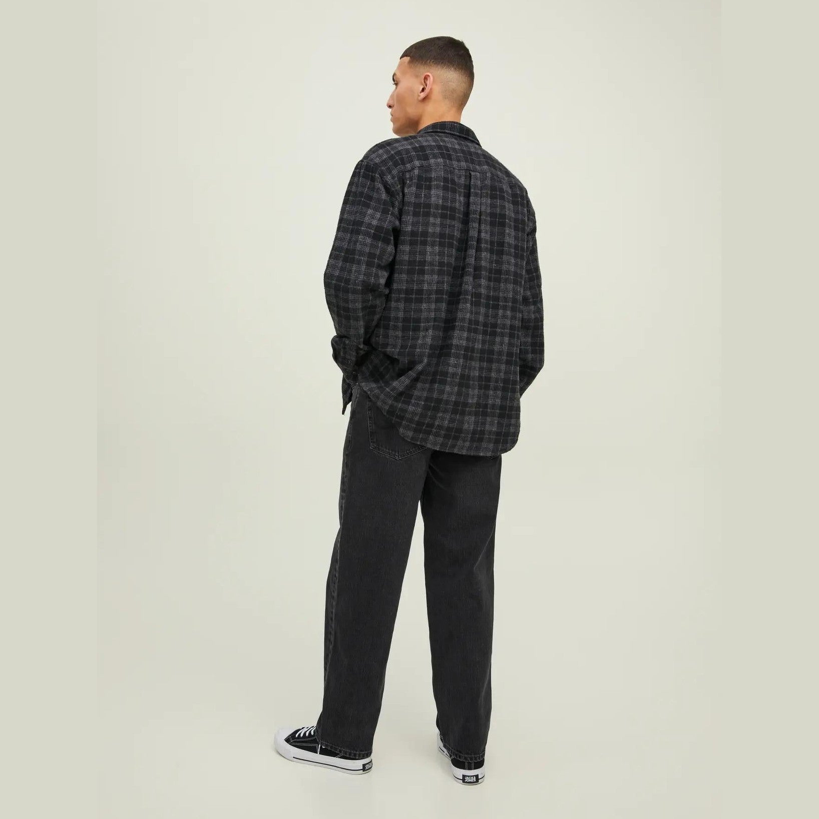 Jeans Jack & Jones Eddie Original 275 black denim