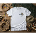 Junglo T-Shirt Fishing Club white