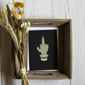 Junglo T-shirt Cactus black