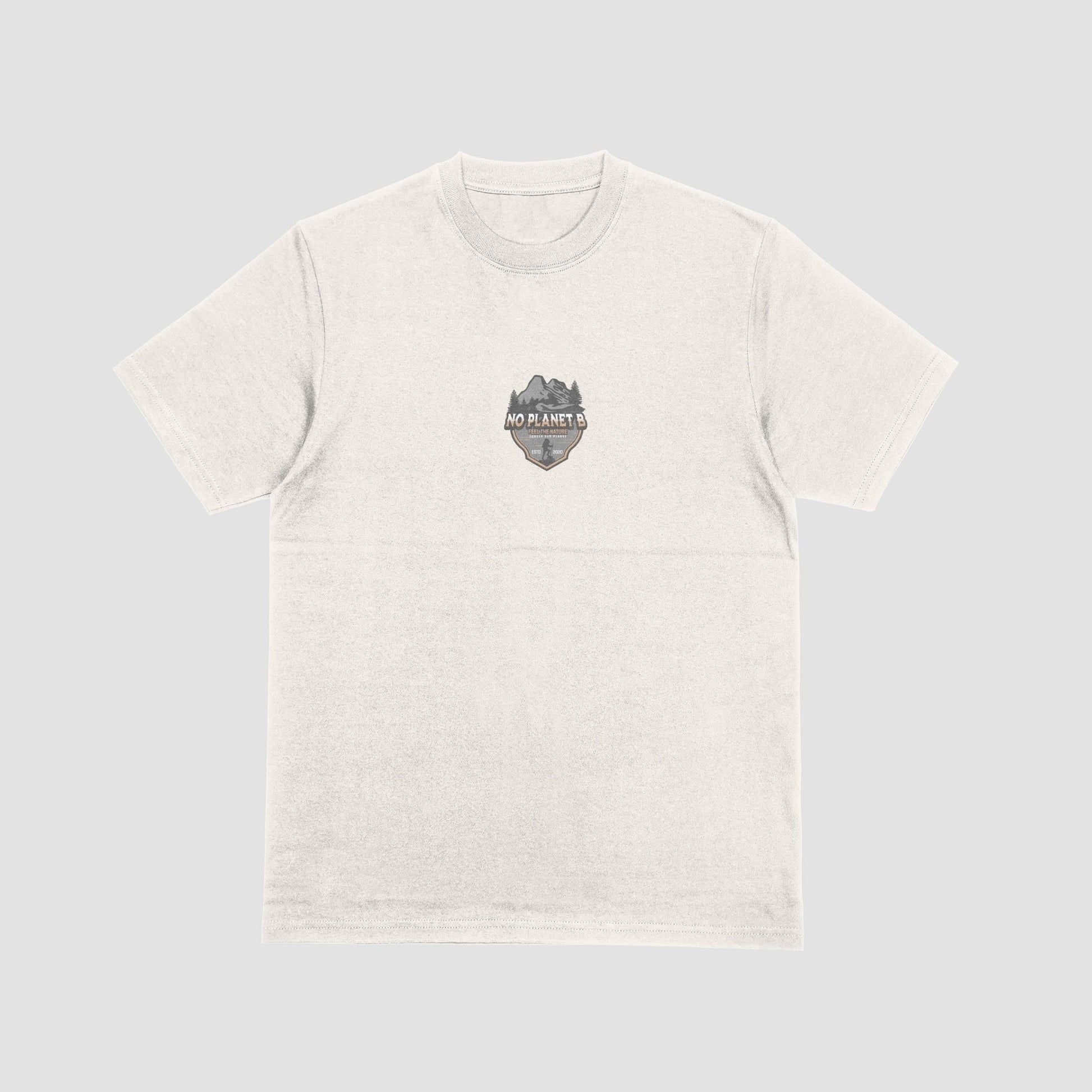 Junglo T-shirt No PlanetB Forest off white