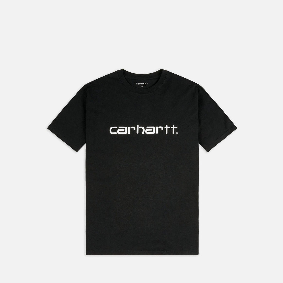 Maglietta T-shirt Carhartt Script black white