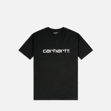 Maglietta T-shirt Carhartt Script black white