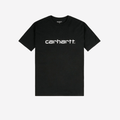 Maglietta T-shirt Carhartt Script black white