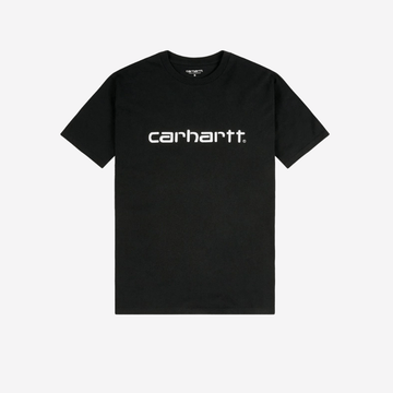 Maglietta T-shirt Carhartt Script black white