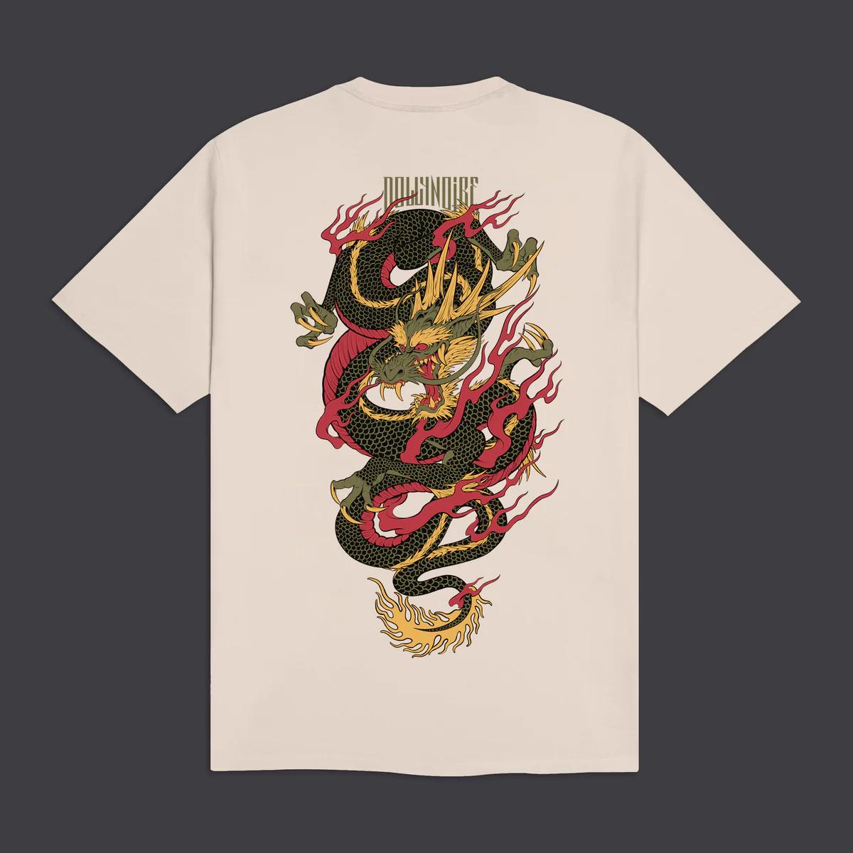 Maglietta T-shirt Dolly Noir Ryu Dragon beige