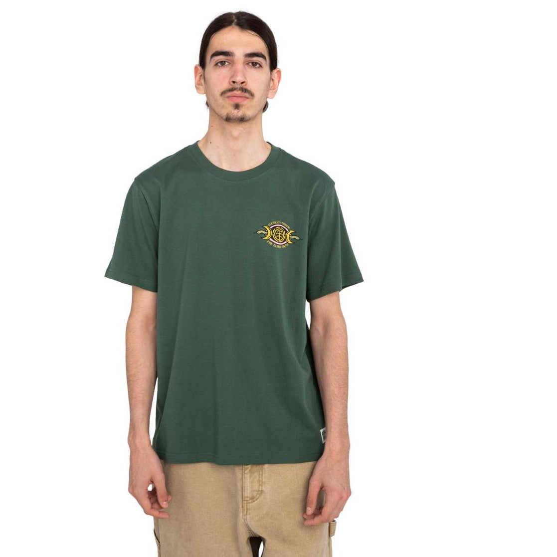 Maglietta T-shirt Element Acceptan dark green