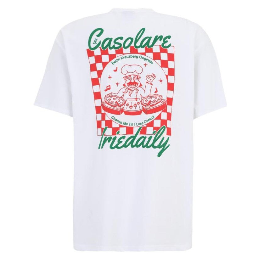 Maglietta T-shirt Iriedaily ID X Casolare DJ Wht