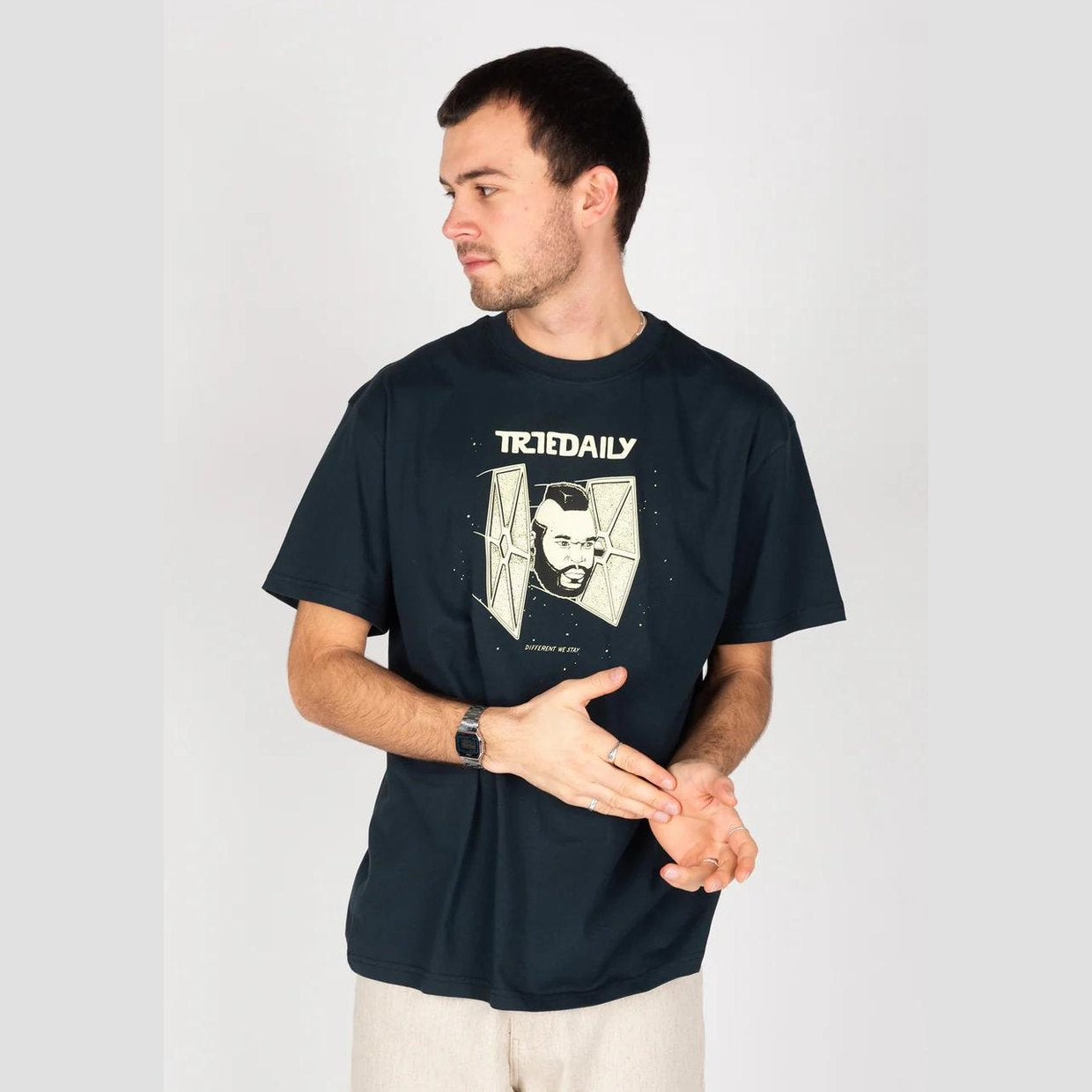 Maglietta T-shirt Iriedaily T Fighter dark orion