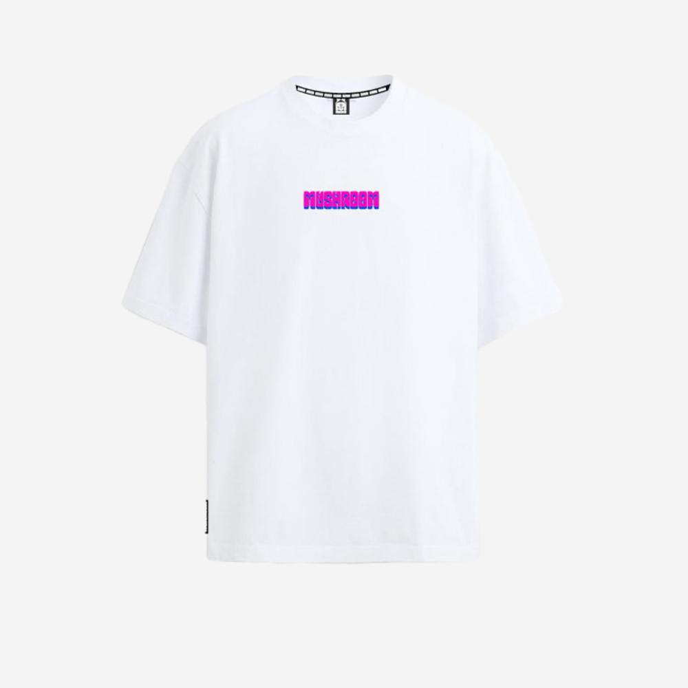 Maglietta T-shirt Mushrooms Pleasure White