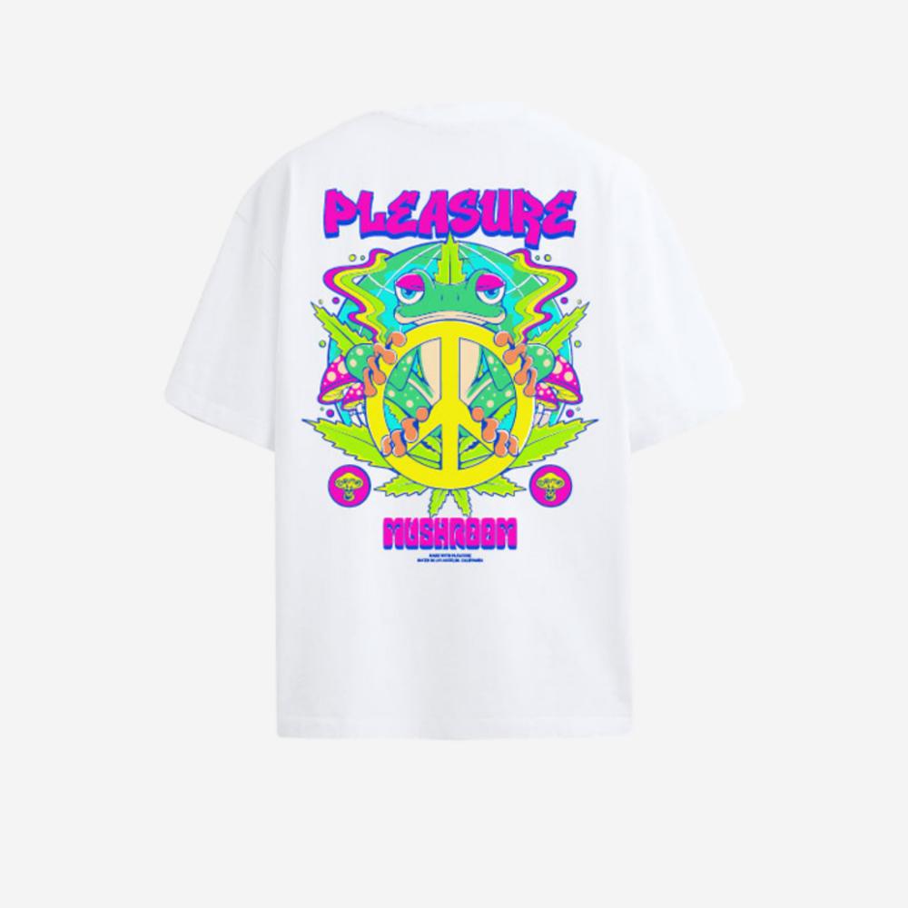 Maglietta T-shirt Mushrooms Pleasure White
