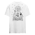 Maglietta T-shirt Mushrooms Prayer Flame white