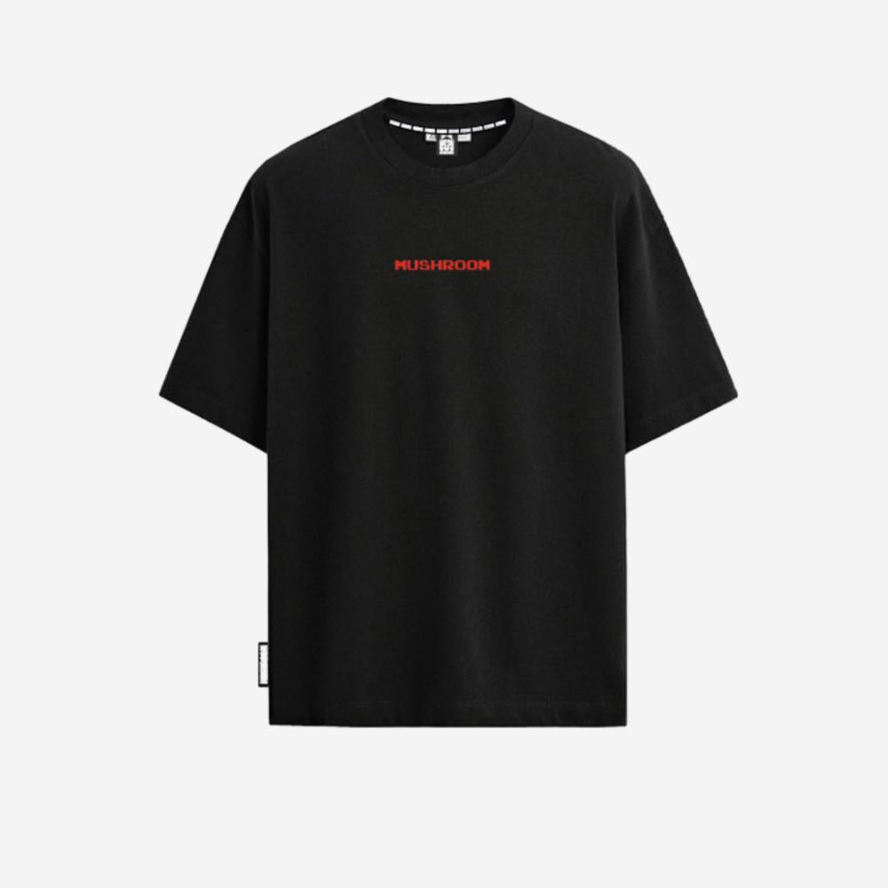 Maglietta T-shirt Mushrooms The Game Black