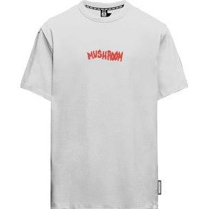Maglietta T-shirt Mushrooms Wolf Fire Wht