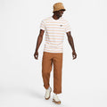 Maglietta T-shirt Nike Club Stripe white