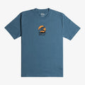 Maglietta T-shirt Rvca Whiskey Bite navy