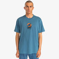 Maglietta T-shirt Rvca Whiskey Bite navy
