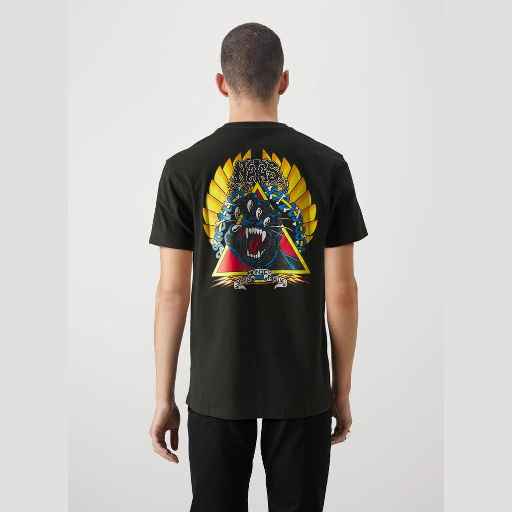 Maglietta T-shirt Santa Cruz Natas Screaming Panther black