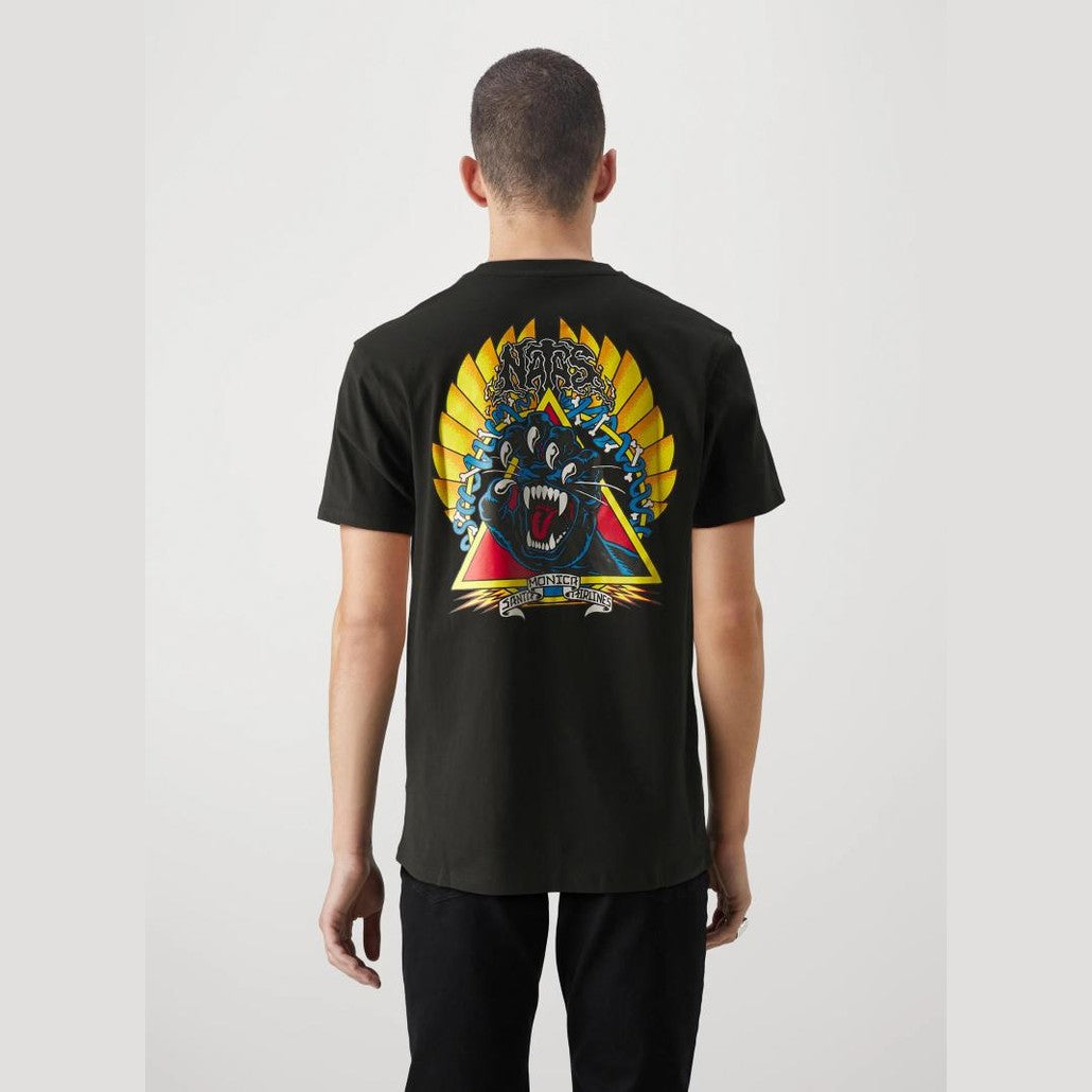Maglietta T-shirt Santa Cruz Natas Screaming Panther black