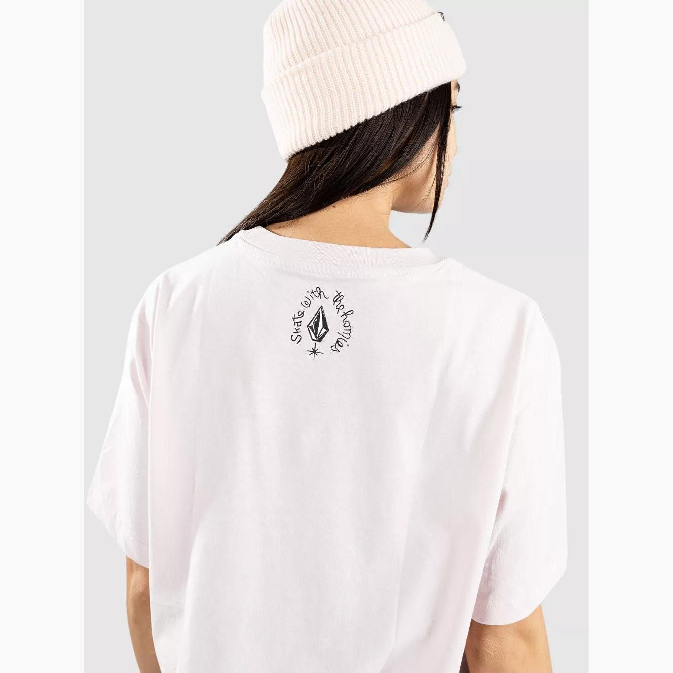 Maglietta T-shirt Volcom Drumstone lilac