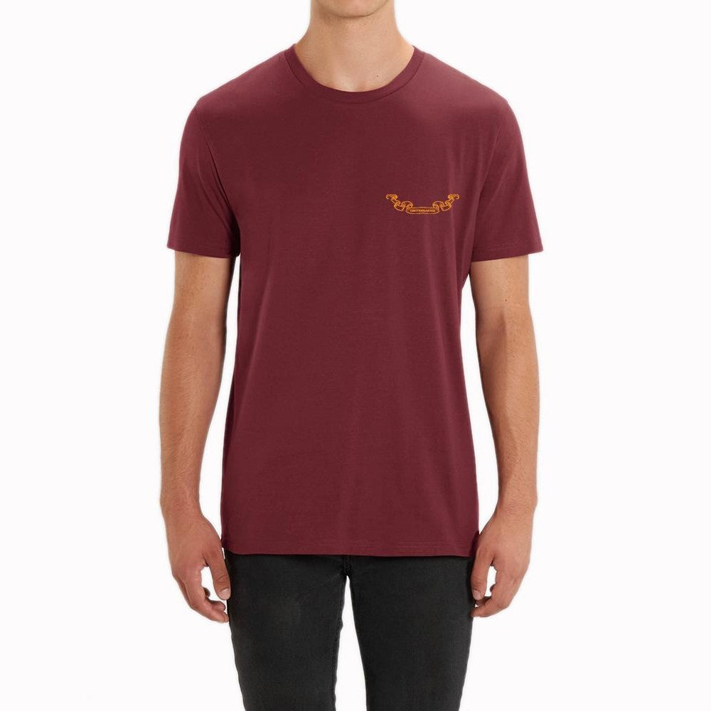 Maglietta T-shirt unisex Ghettoblaster Guadalupe burgundy