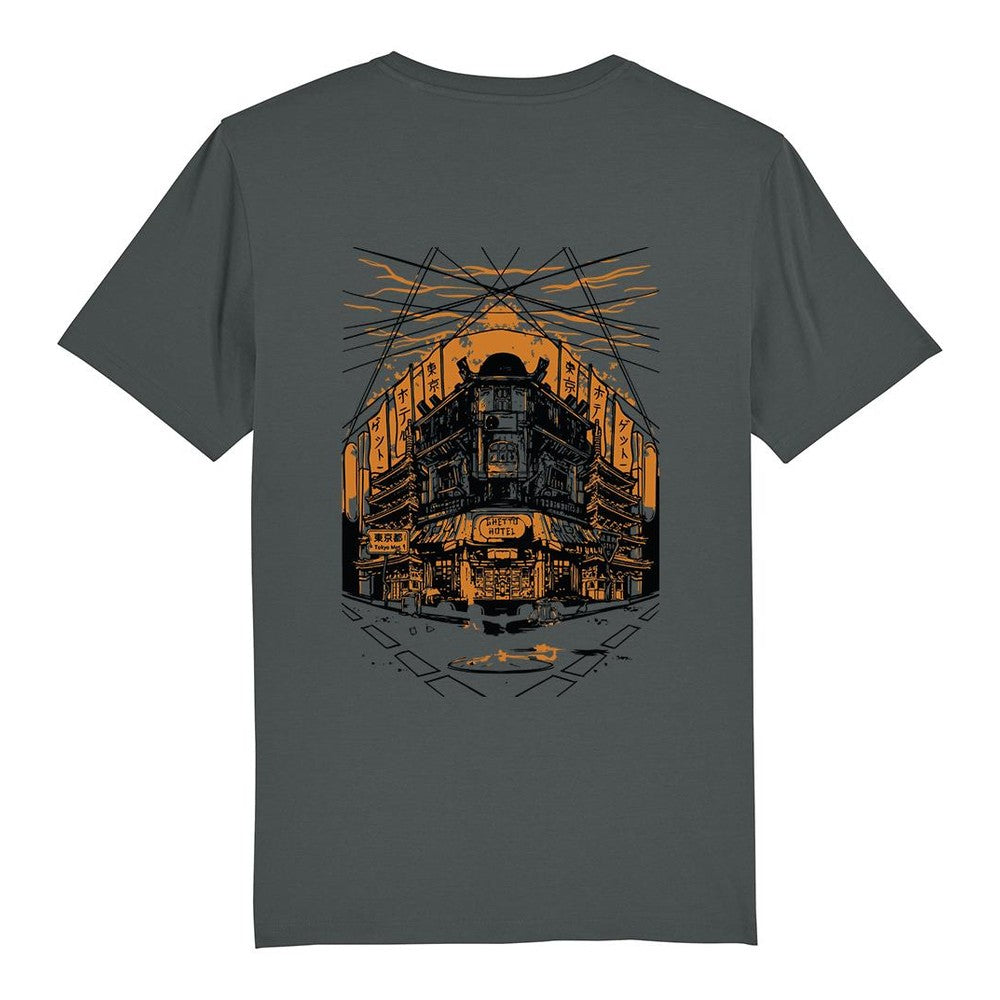 Maglietta T-shirt unisex Ghettoblaster Tokyo antracite