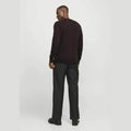 Maglione Jack & Jones Clambswool chocolate plum