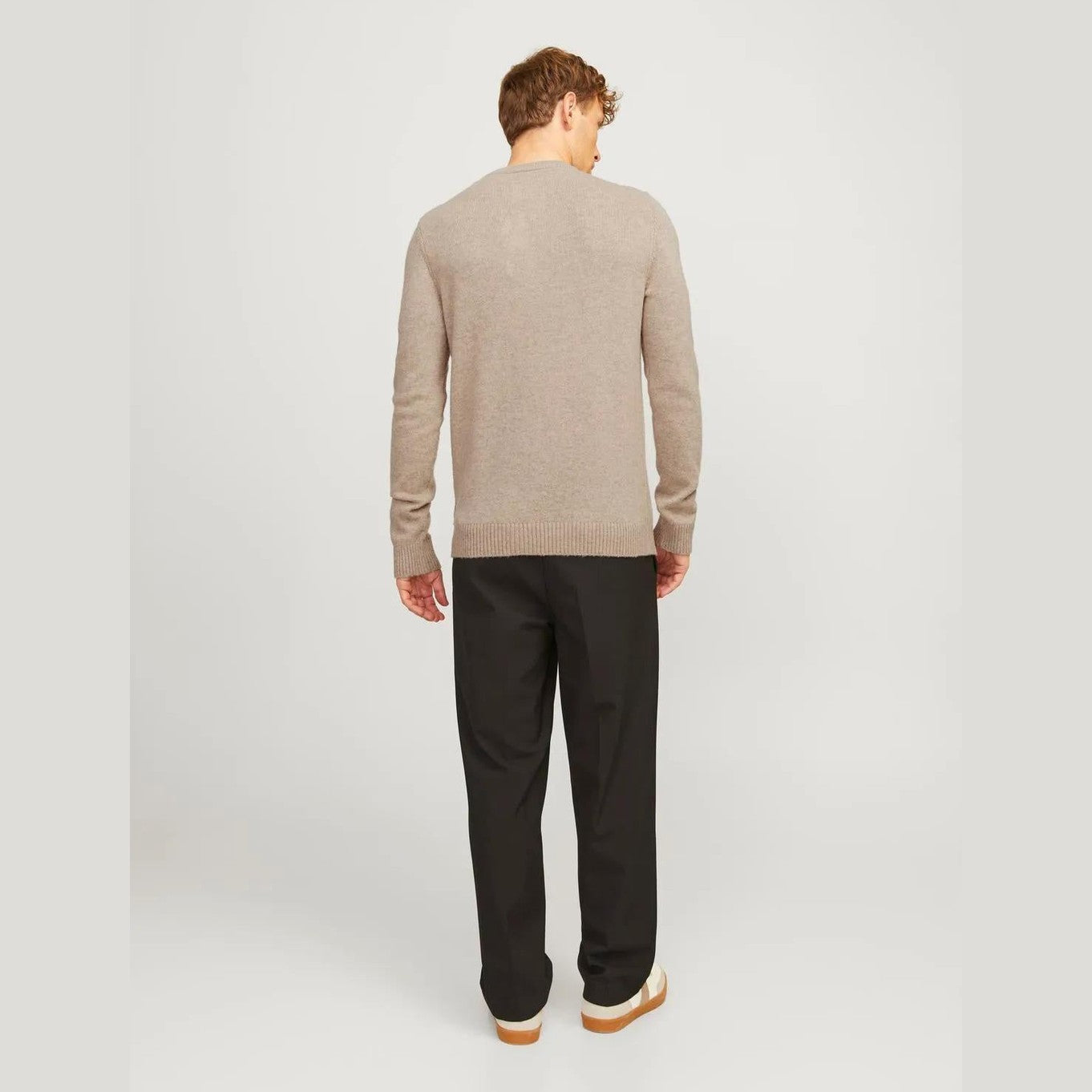 Maglione Jack & Jones Clambswool oatmeal melange