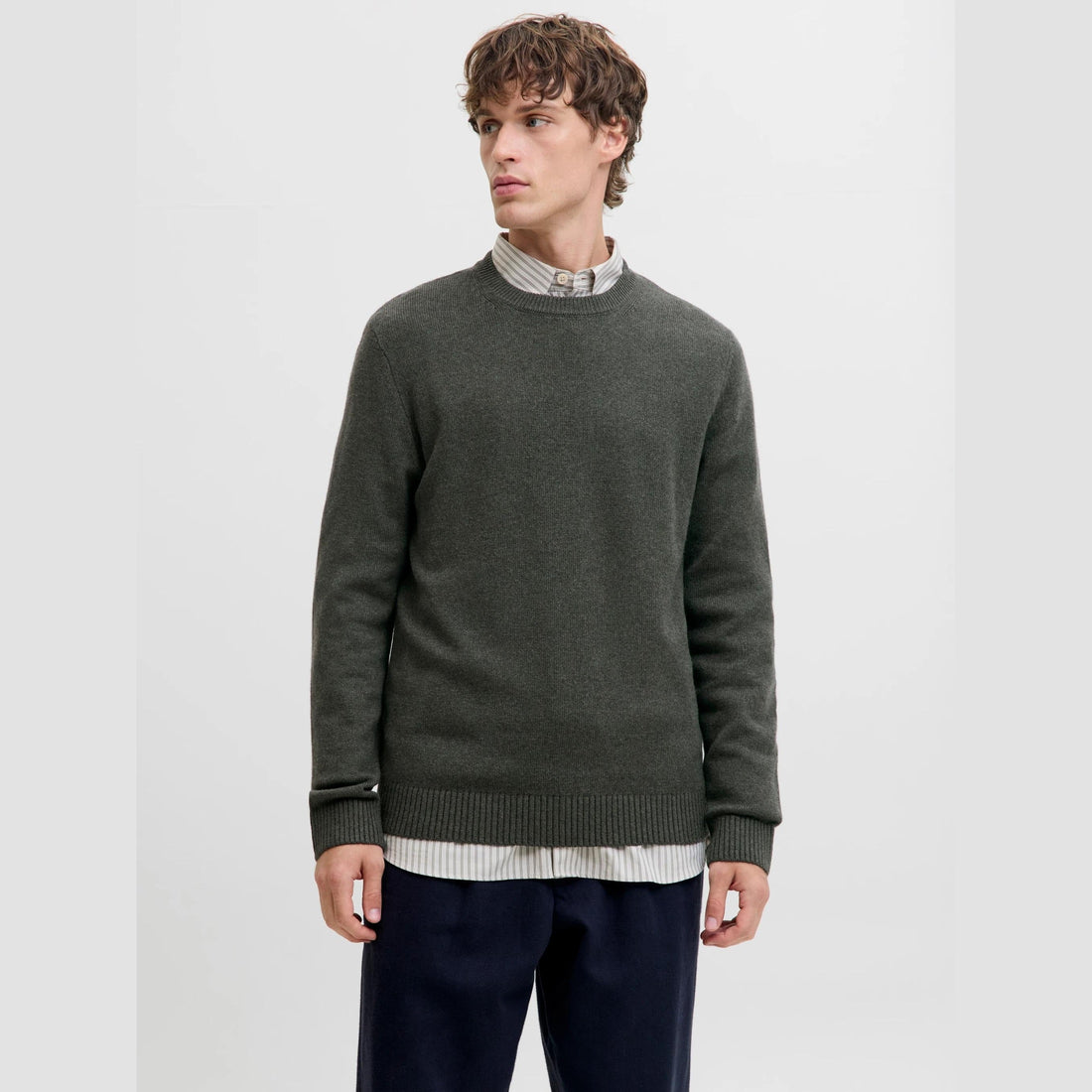 Maglione Jack & Jones Lambs peat twist